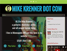 Tablet Screenshot of mikekrenner.com